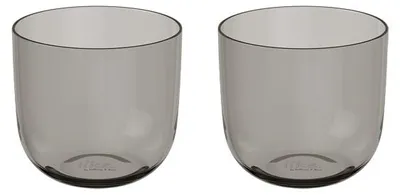 Zdjęcie produktu dla like. by Villeroy & Boch Like Smoke Wasserglas, Set 2tlg. 9 x 8 cm grau Vorteilsset 3 Stück 1951868180 4003686448629