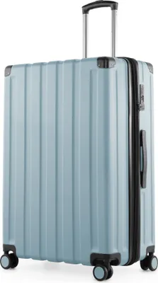Produktbild von HAUPTSTADTKOFFER - Q-Damm - Großer Koffer Trolley Hartschalenkoffer XXL Erweiterung, expandable Suitcase 77cm, 133 Liter,Pool blau