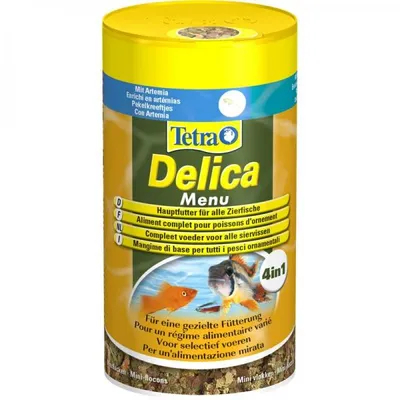 Produktbild von Tetra - Zusatzfutter für Fische, Delica Menü, 100 ml
