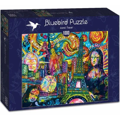 Image de BLUEBIRD Cult Travel Travel Puzzle 1000 Teile