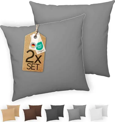 Produktbild von etérea Jersey Kissenbezug Baumwolle 50x50 cm