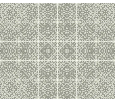 Obrázek produktu pro Samolepicí obkladové nálepky do kuchyně a koupelny – 30 cementových obkladových nálepek Aldino Azulejos – 30 nálepek o rozměrech 15 x 15 cm