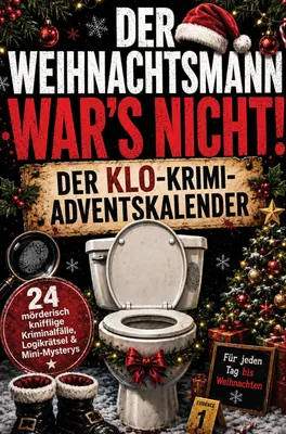 Produktbild von Der Weihnachtsmann war's nicht! Der Klo-Krimi-Adventskalender