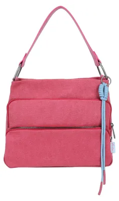 Image de Fritzi aus Preußen sac à épaule Donny Hobo Bag Canvas Berry rose