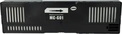 Produktbild von vhbw Resttintenbehälter kompatibel mit Canon MAXIFY GX6070, GX6080, GX6050, GX6060, GX7010, GX7020, GX6030, GX6040 Tintenstrahldrucker - Wartungsbox