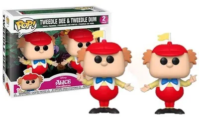 Obrázek produktu pro Funko POP! Alice in Wonderland 2-Pack Tweedle Dee and Tweedle Dum