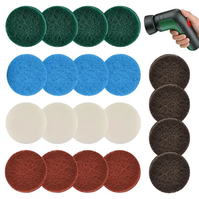 20 Aufsätze für Bosch Universalbürste, Reinigungspads