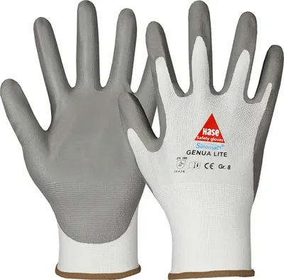 Produktbild von Hase Schnittschutzhandschuhe Genua Blue Größe 10, Dyneema 10 Stk