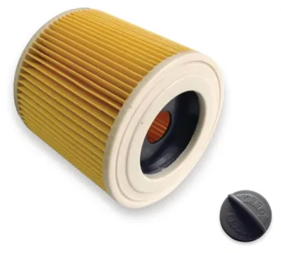 Patroonfilter für Kärcher WD2-WD3, waschbar, 1 Stück
