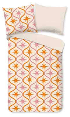 Produktbild von Duvet cover Good Morning 100x135 + 1* 40x60 cm - Boho with stars