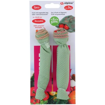 Produktbild von Alpina Fruittas Herbruikbaar 32X26 Cm 2 Stuks