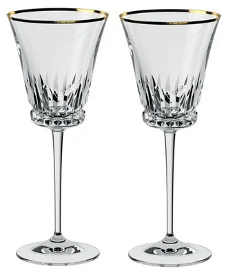 Image de Villeroy & Boch Signature Grand Royal Gold, verre à vin blanc, set de 2 pièces, 216 mm, transparent. Offre spéciale : lot de 3 pièces, référence 1136218126, code EAN 4003686435988