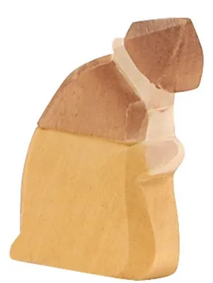 Zdjęcie produktu dla Ostheimer Pasterz klęczący Świąteczna figurka gryfa drewniana zabawka 10cm