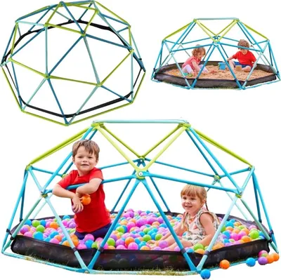 Obrázok produktu pre TP Toys | Lezecká kupola s pieskoviskom - záhradná - stabilná - podporuje motoriku - ideálna pre deti