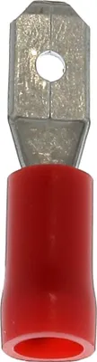 Flachsteckhülsen vorisoliert 4,8x0,8 mm 0,3-1,5 mm² 100 St.