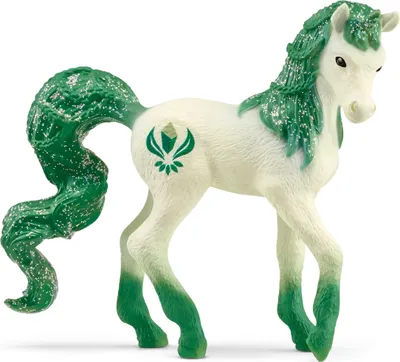Immagine prodotto di Schleich 70765 Unicorno da collezione Smeraldo