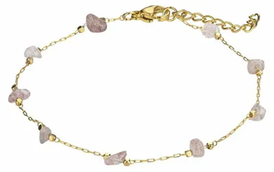 Immagine prodotto di Bracciale placcato oro Sliver con strass EWB23021G
