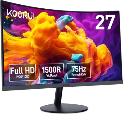 Obrázok produktu pre KOORUI 27N5CA 27-palcový zakrivený monitor [] (27N5CA)