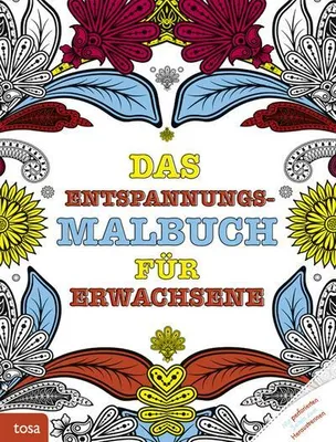 Produktbild von Das Entspannungsmalbuch für Erwachsene