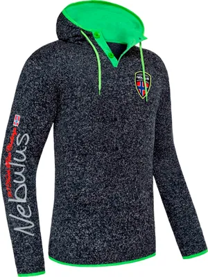 Produktbild von Nebulus Fleecehoody STITCH Herren, warmer Hoody , Kapuzenpullover , P5051 - Herren, navy, XXL