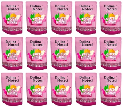 Produktbild von DOLINA NOTECI Superfood Duck and quail - Nassfutter für Hunde - 300g