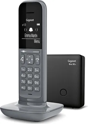 Produktbild von Gigaset CL390A Analog/DECT Telefon Grau Rufnummernanzeige