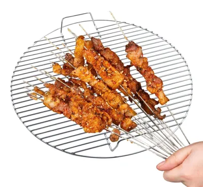 Immagine prodotto di Griglia in acciaio inossidabile impilabile per barbecue e cucina