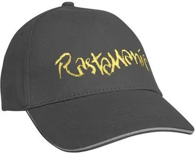 Produktbild von Baseballcap mit Einstickung Rastamania 68274 Color - grau