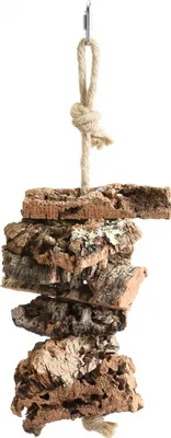 Produktbild von Corky Shredding Tower  · Large zum Knabber, Shreddern und Spielen · Mit lustigen bunten Holzblöcken