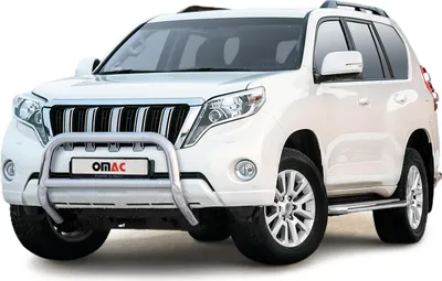 Image de Pare-Buffle Avant Pour Toyota Land Cruiser 150 2013-2017 Argent