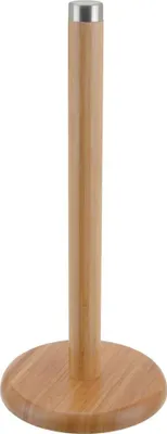 Produktbild von Küchenrollenhalter aus Bambus-Holz Rollenhalter Küche Papierollenhalter 29,5 cm Rollenständer