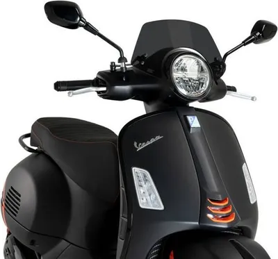 Zdjęcie produktu dla PUIG 21768F GTS Sport  pasuje do VESPA GTS 300, mocno przyciemniane