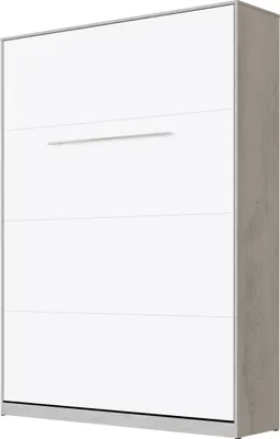 Produktbild von SMARTBett Schrankbett Standard Beton/Weiss 140 Vertikal