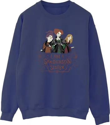 Produktbild von Disney - "Hocus Pocus Sanderson Sister" Sweatshirt für Damen BI15573 (S) (Marineblau)