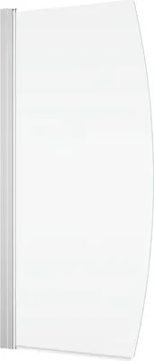 Obrázok produktu pre Zástena vaňová krídlová Ronal Solino 85X150CM ALUCHROM/ČIRÉ SOLB108505007