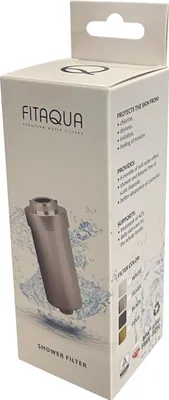 Produktbild von Duschfilter FitAqua Antiscaling Wasserfilter für Dusche gegen Chlor und Kalk