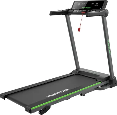 Produktbild von Tunturi Cardio Fit T25 Laufband Klappbar - 18 Trainingsprogramme - Laufband mit LED Display für zuhause - 0,8-14 km/h - Neigungsfunktion