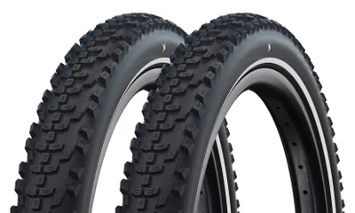 Produktbild von Schwalbe Smart Sam Cargo – kabelgebunden – Addix E – Super Defense – 26 x 2,35 – Schwarz + Reflex