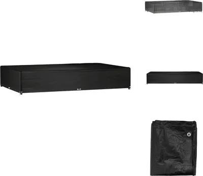 Obrázok produktu pre vidaXL Obal na záhradný nábytok 16 očiek 325x205x60 cm obdĺžnikový - Ochranné kryty na záhradný nábytok