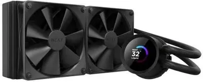 Produktbild von NZXT Kraken 240 - kvapalinový chladič typu všetko v jednom - 12 cm - 78,02 cfm - čierny