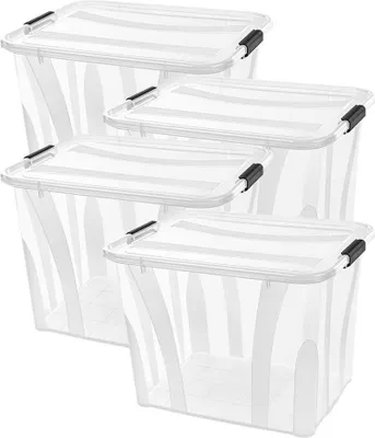 Produktbild von Aufbewahrungsbox Anzio 55 l 4er-Set