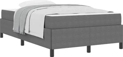 Obrázok produktu pre Rám postele s matracmi Svetlosivá 120 x 200 cm látka