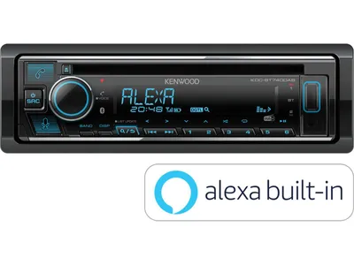 Image de Kenwood KDC-BT740DAB - Autoradio Bluetooth | Dab+ | Spotify | Alexa | MultiColor | CD/MP3/USB