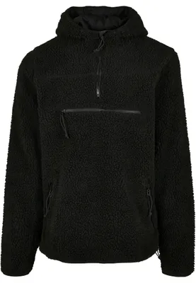 Zdjęcie produktu dla Brandit - Teddyfleece Troyer Worker Sweater schwarz - 3XL