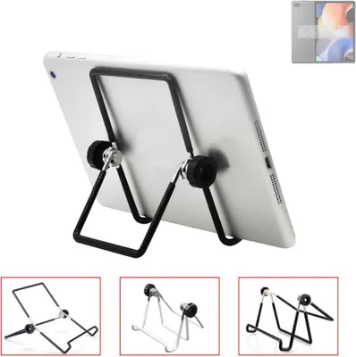 Produktbild von K-S-Trade Tablet-Ständer Tablet-Halterung Tablet-Aufsteller kompatibel mit Blackview Oscal Pad 18 faltbarer Tischständer Tablet Halterung