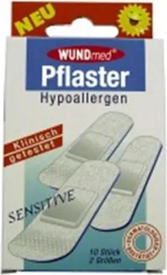 Immagine prodotto di WUNDmed® 02-043 WUNDmed® Pflaster Sensitiv Hypoallergen 02-043 weiß, 10 St.