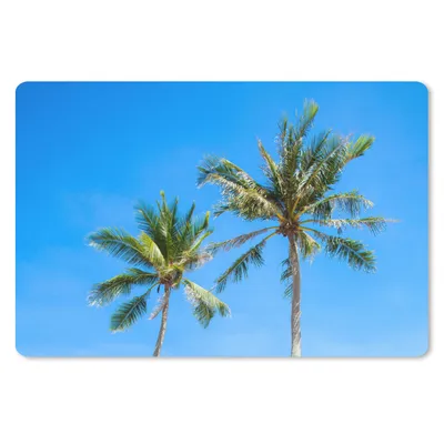 Produktbild von MuchoWow® Schreibtischunterlage Palme - Sommer - Tropisch 60x40 cm - XXL Mauspad - Großes Mauspad