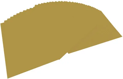Produktbild von Folia Fotokarton 130g 50x70 100 Bogen gold matt