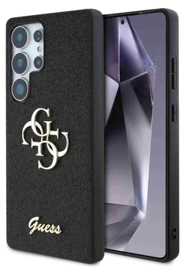 Image de Étui GUESS pour SAMSUNG S25 Ultra GUHCS25LHG4SGK (Fixed Glitter Big 4G) noir