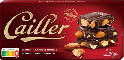 Produktbild von Cailler Crémant Amandes Entières 200g